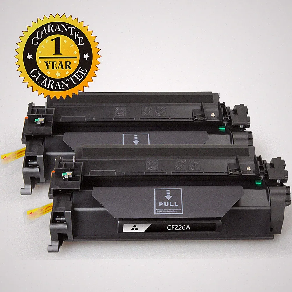 2PK 26A CF226A Black Toner Cartridge for HP LaserJet Pro MFP M426fdw M402dn Ink