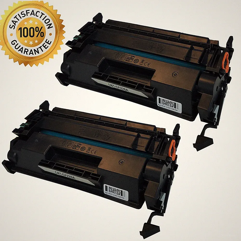 2pk black ink toner cartridge fit HP 26A CF226A LaserJet Pro MFP M426fdw M402d