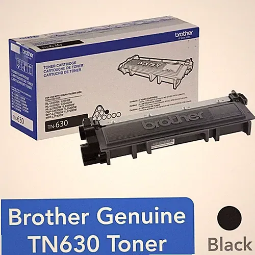 2PK GENUINE Brother HL-2340DW HL-2320D MFC-L2700DW Printer TN630 Toner TN-630