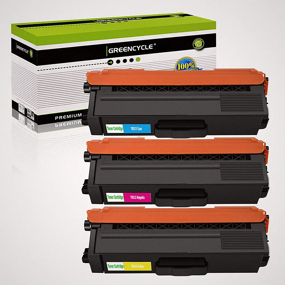 3PK Color Toner Cartridge Compatible for Brother TN315 MFC-9960 MFC-9970 Printer