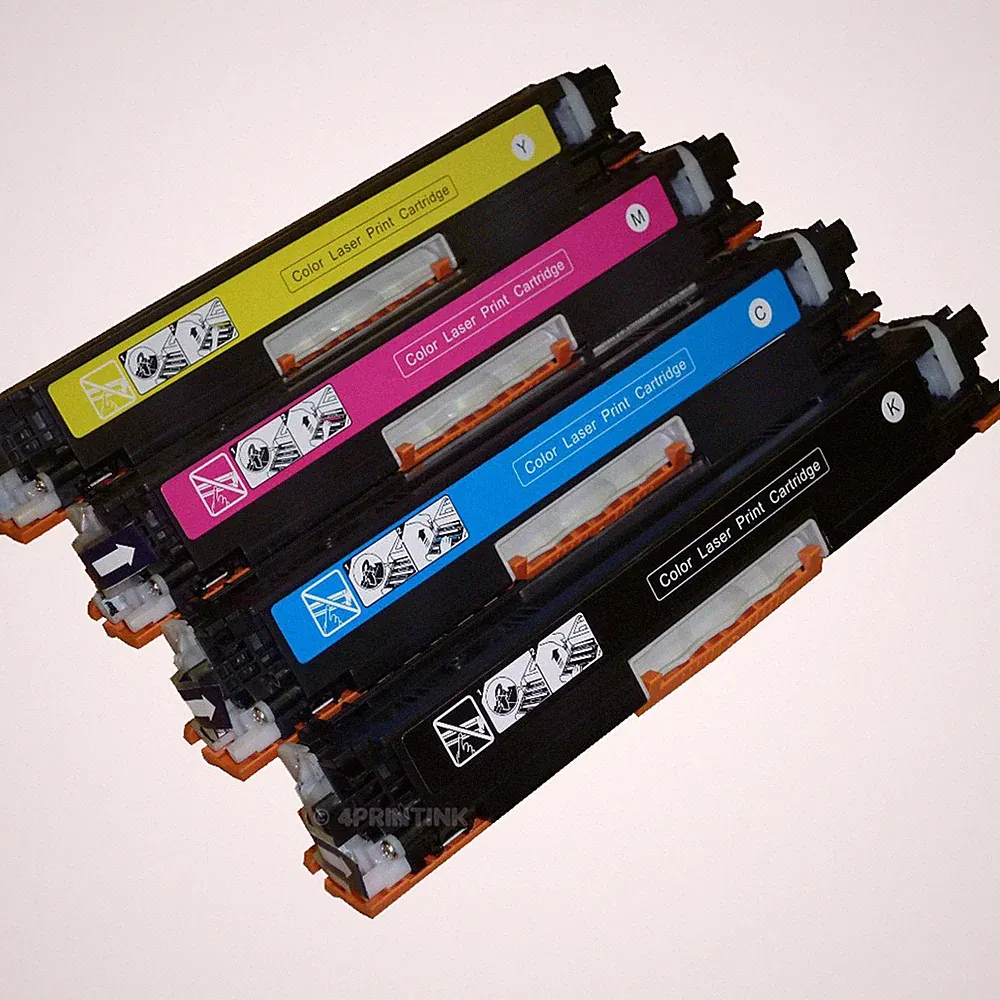 *4 Pack Color Toner Set Fits HP 126A CE310A-CE313A Color LaserCP1025nw M275 M175
