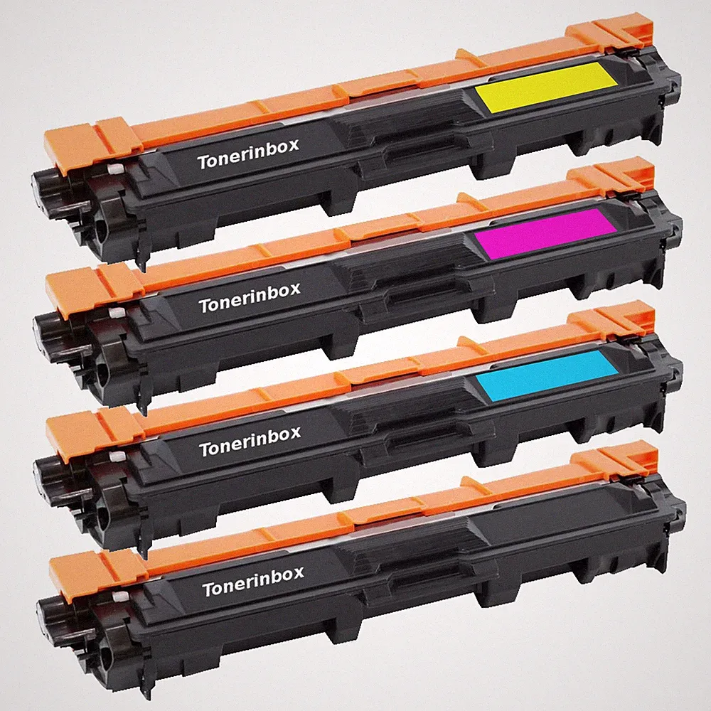 4 Pk TN221 BK TN225 Color Toner For Brother MFC-9130CW, MFC-9330CDW, MFC-9340CDW