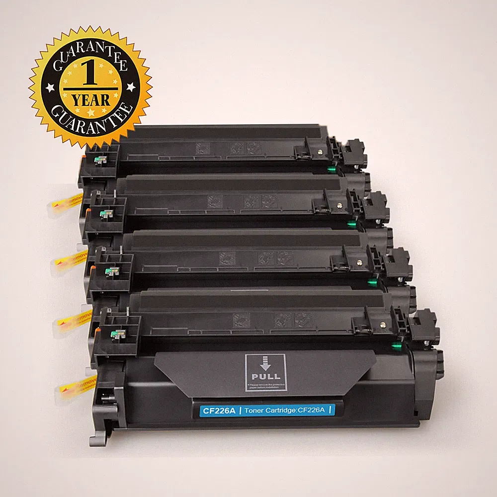 4pk black ink toner cartridge fit HP 26A CF226A LaserJet Pro MFP M426dn Printer
