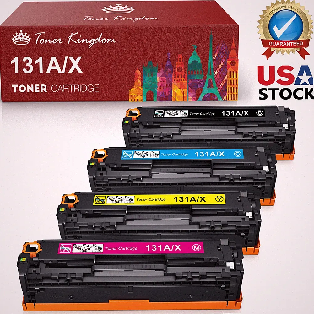 4PK CRG131 Toner Set For Canon 131 Toenr ImageCLASS MF8280Cw MF624Cw MFC628Cw