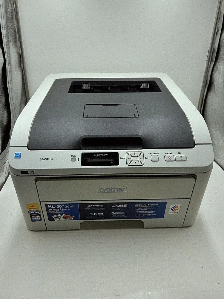 Brother HL-3075CW Color Laser Printer NO TONER/DRUM Wi-Fi Network USB