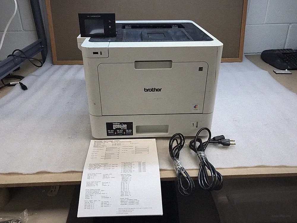 Brother HL-L8350CDW Color Laser Printer Toner Inc 23K pg ct - No Black Toner