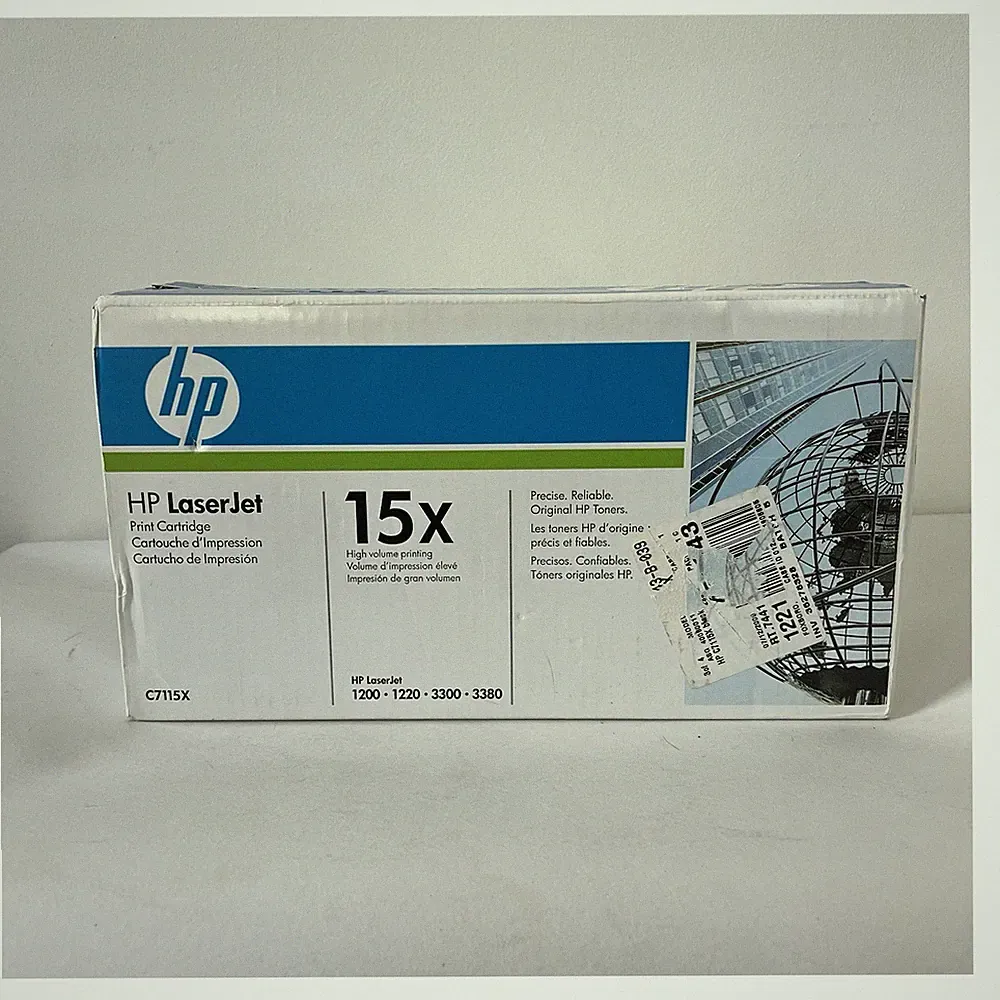 Genuine HP 15X C7115X Black Toner Cartridge OEM New Sealed Printer ink Laser Jet
