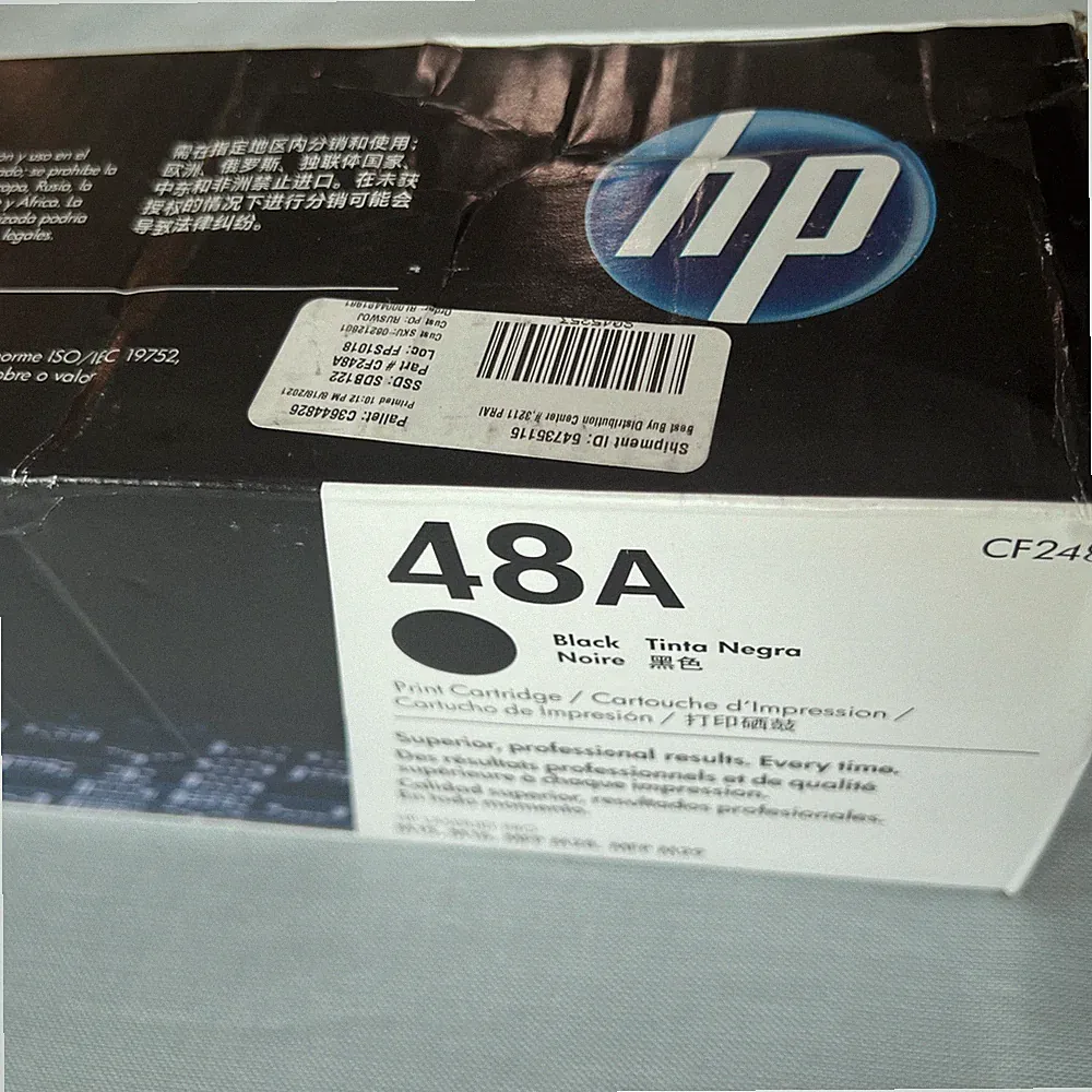Genuine HP 48A LaserJet Ink Toner Cartridge (CF248A Black) New & Sealed