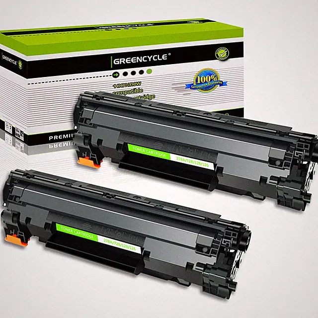 GREENCYCLE 2PK CRG-126 Toner Cartridge Fits for Canon LBP6200 LBP6230 LBP6230dw