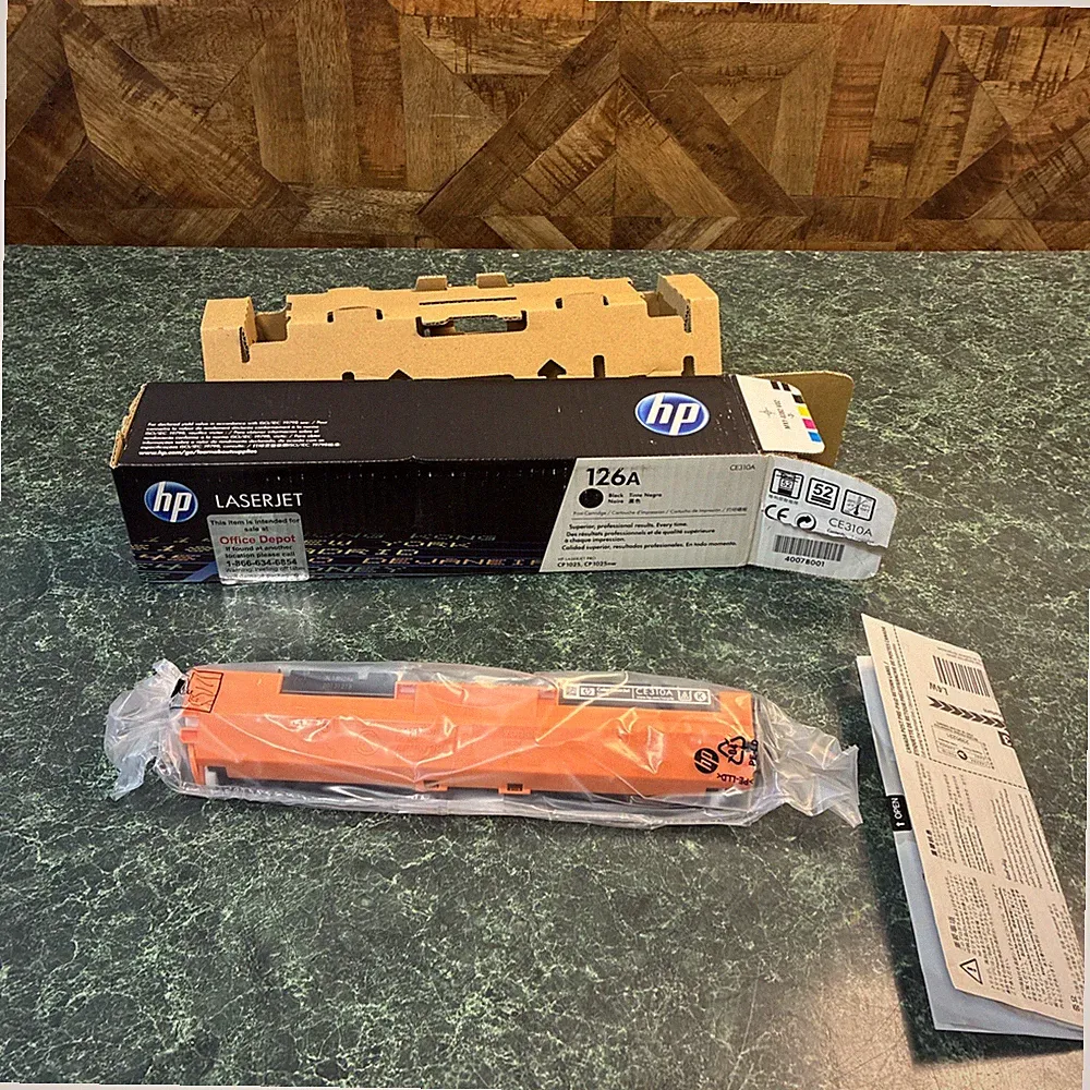 HP 126A LaserJet Toner Cartridge Black CE310A Color Laser Jet Sealed Printer Ink