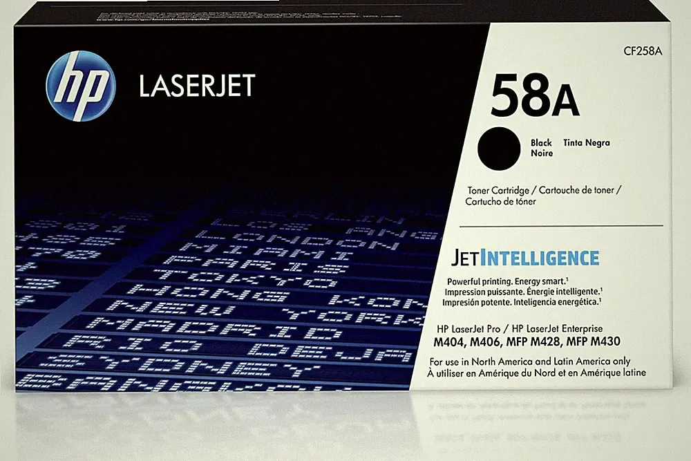 HP 58A Black Toner Cartridge Works with HP LaserJet M406 MFP M430 M404 M428