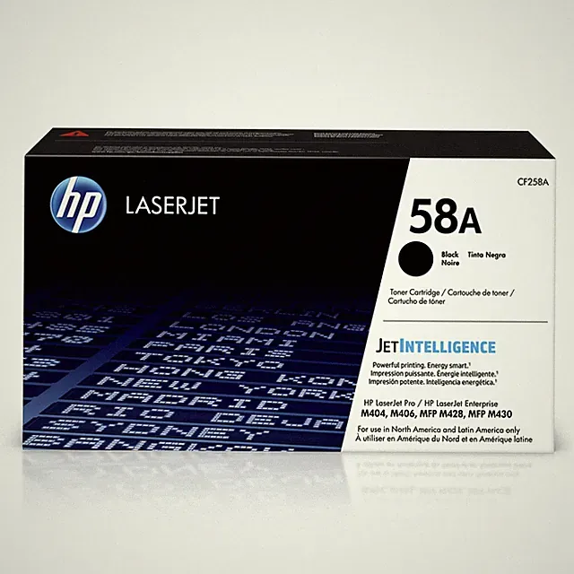 HP 58A (CF258A) Black Original Toner Cartridge