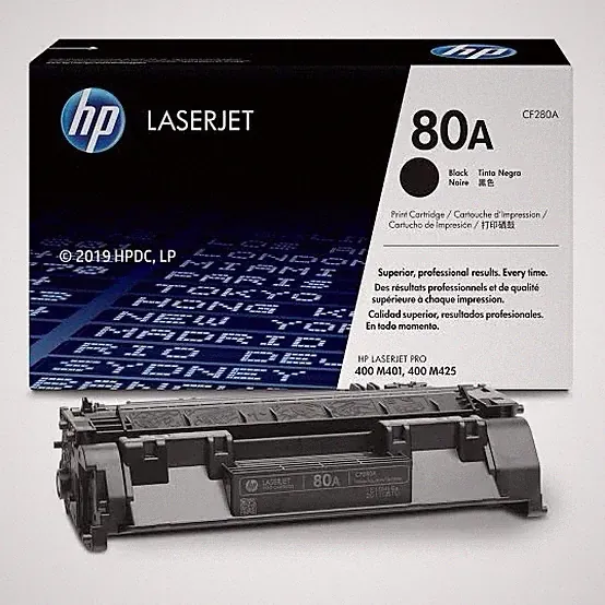 HP LaserJet 80A CF280A Black Toner Ink Cartridge New and Sealed