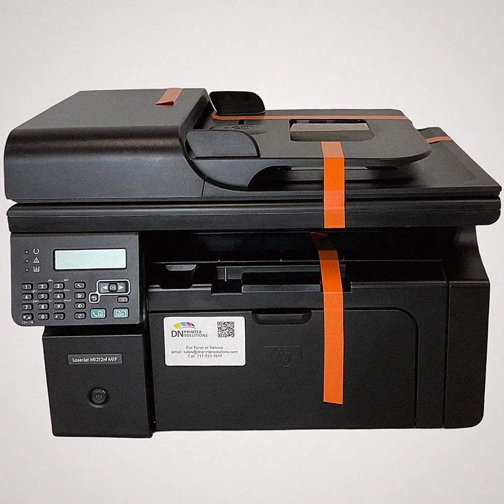 HP LaserJet Pro M1212nf MFP All-in-One Laser Printer CE841A TONER INCLUDED