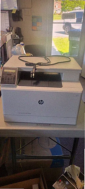 HP Wireless All-In-One Laser Printer-($429) & (6) Toner (Toner $738 From Quill)