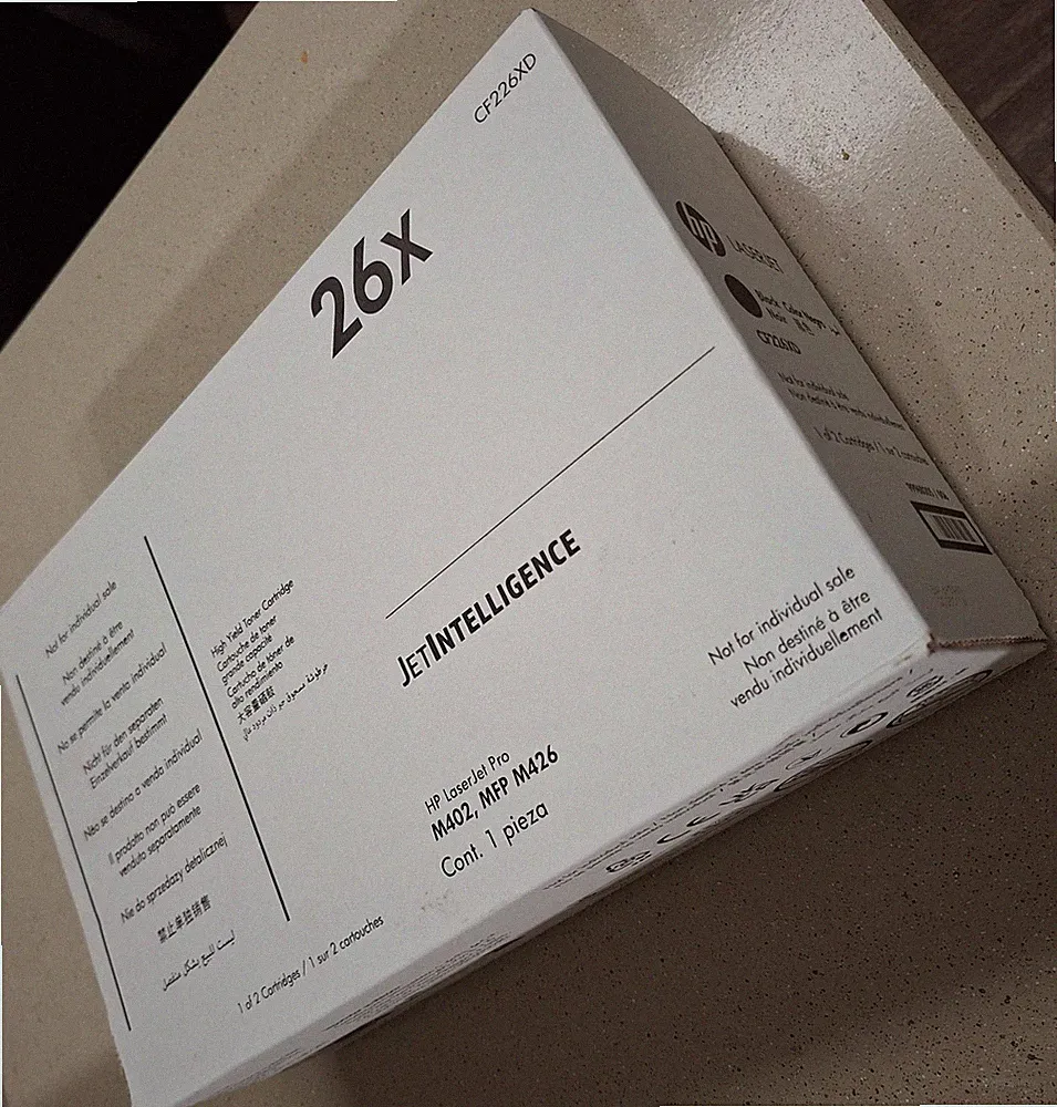 HPLaserJet Printer one ink cartridge CF226X 26X Blk Toner HP Laser Jet Pro M402