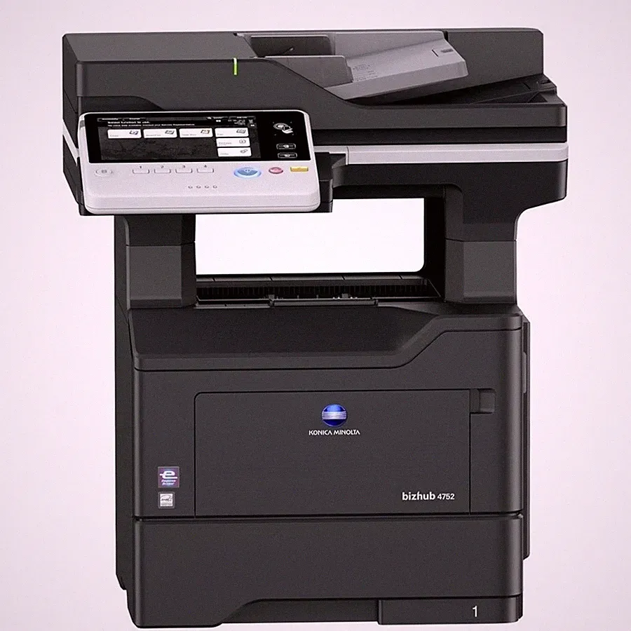 Konica Minolta Bizhub 4752 MFP Laser Printer 52PPM w/Toner copy Fax Scan email