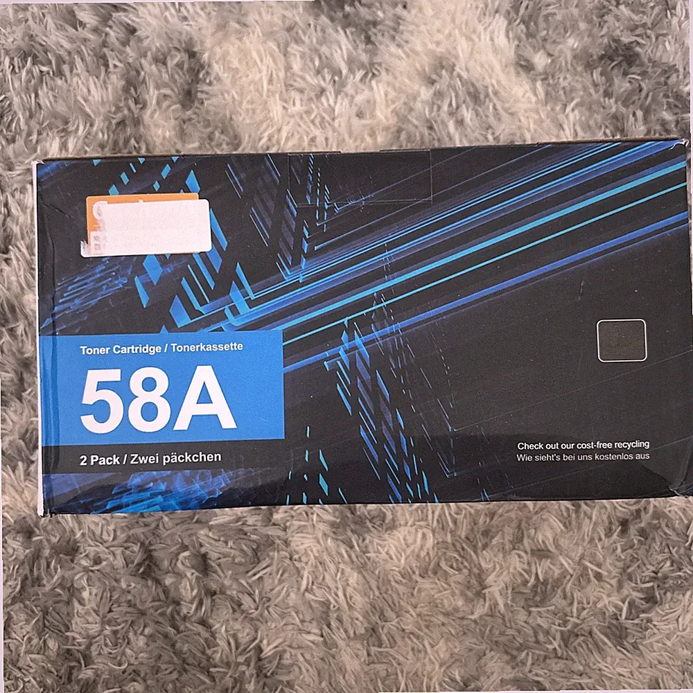 Laserjet Pro 58A Compatible Toner Cartridge Replacement (with CHIP) Ink 2pack