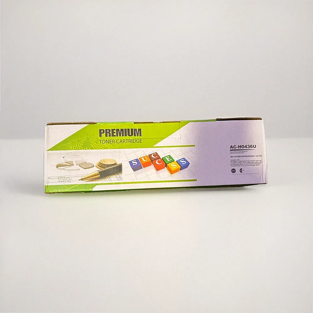 Premium Black Toner Cartridge AC-H0436U Compatible With HP Laser Jet Printer Ink