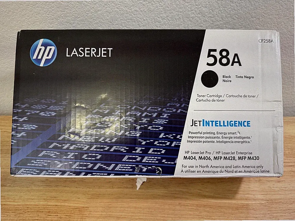 *Read* HP 58A Black Toner Cartridge for LaserJet M406/MFP M430/Pro M404/M428