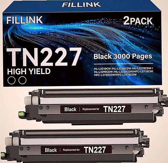 TN227 for Brother TN227 TN-227BK TN223 Toner Cartridge Used with MFC-L3770CDW HL