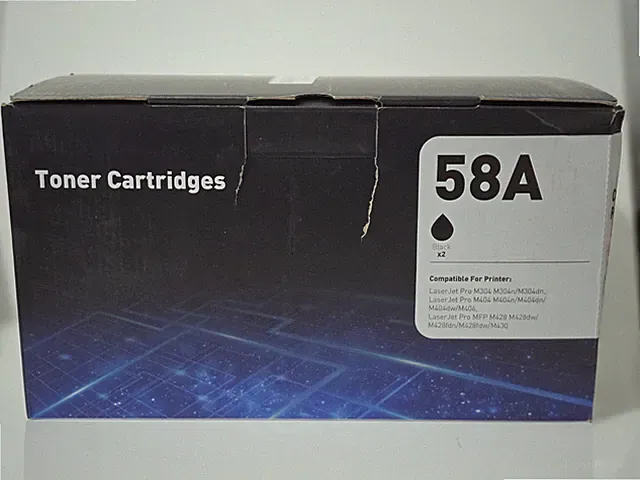 Toner Cartridge Black Replacement for 58A 2 Pack
