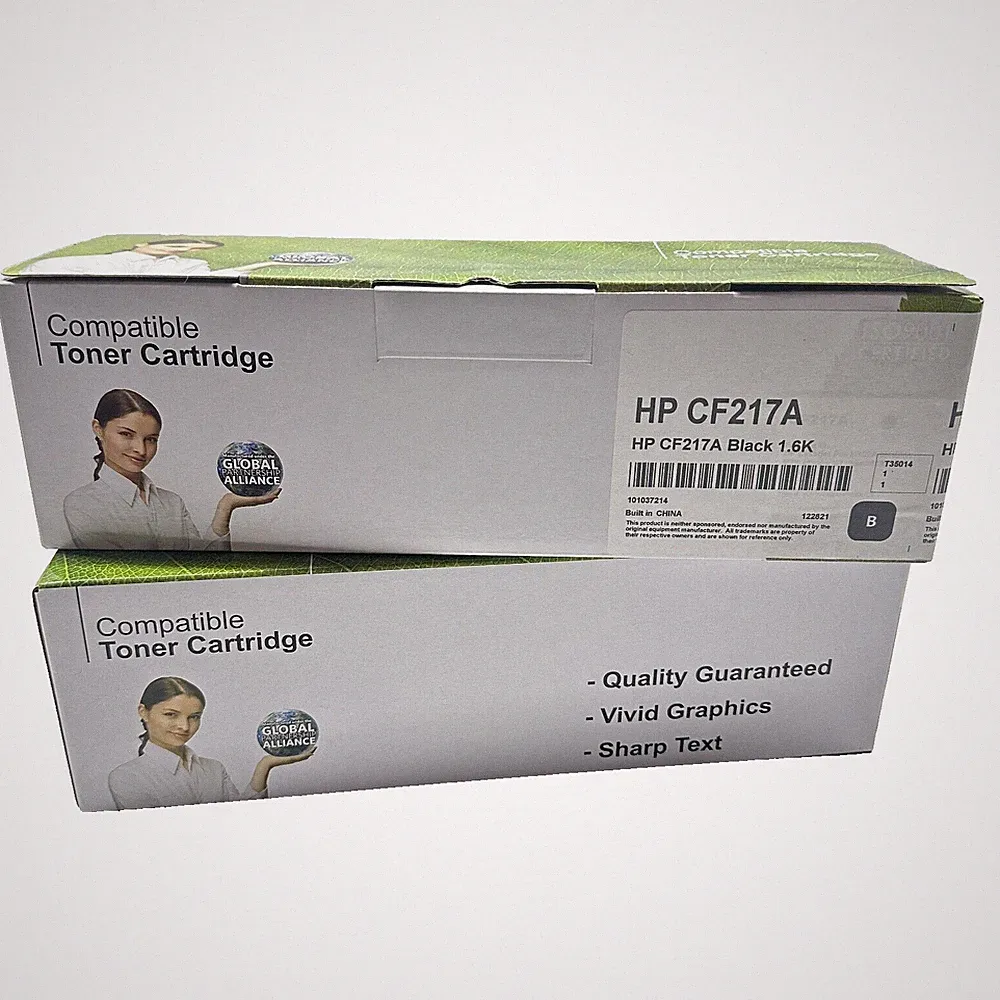 Toner Cartridge CF217A 17A Black LaserJet Ink Pro Printer M102w M102a MFP M130fw